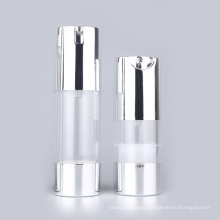 Good quality 30ml airless pump bottle transparent airless cosmetic bottles